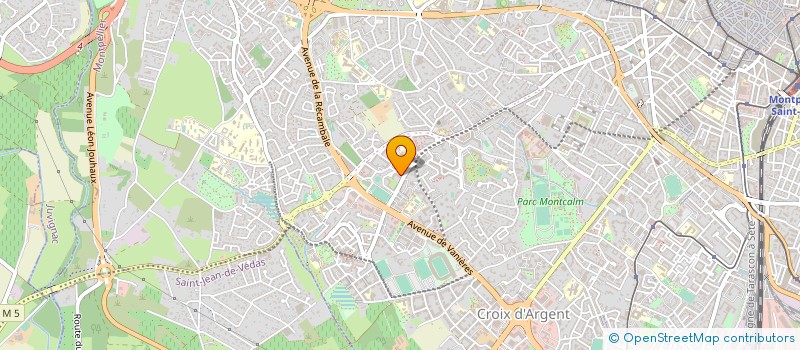 localisation de l'entreprise TRANSPORT SAES  MONTPELLIER