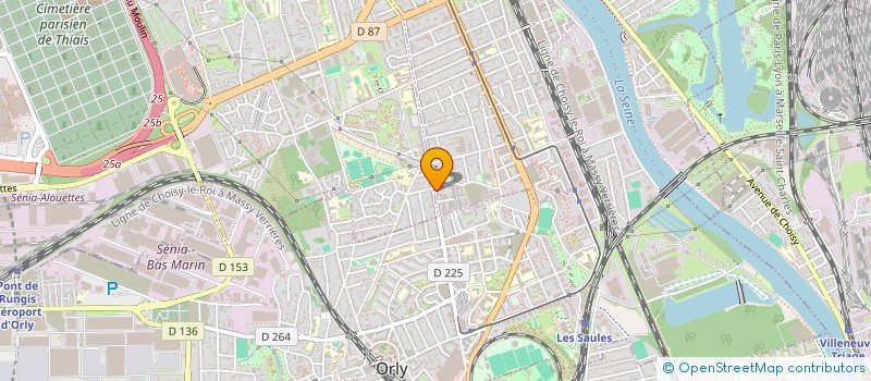 localisation de l'entreprise TRANSPORT SAFSAF à CHOISY-LE-ROI