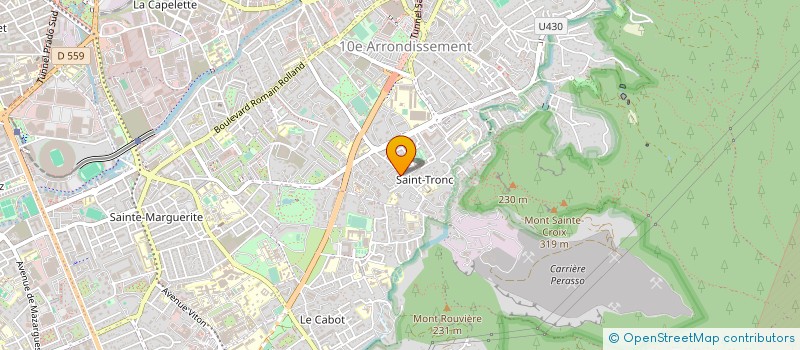 localisation de l'entreprise TRANSPORT SANITAIRE CHRISTINE, T.S.C. à MARSEILLE