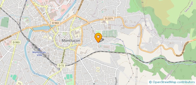 localisation de l'entreprise TRANSPORT SANITAIRE MONTLUCON AMBULANCES à MONTLUCON