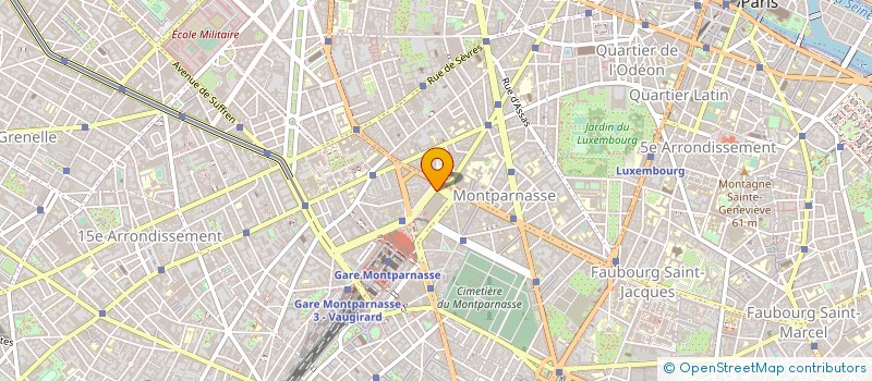 localisation de l'entreprise TRANSPORT SANITAIRE RAPIDE à PARIS