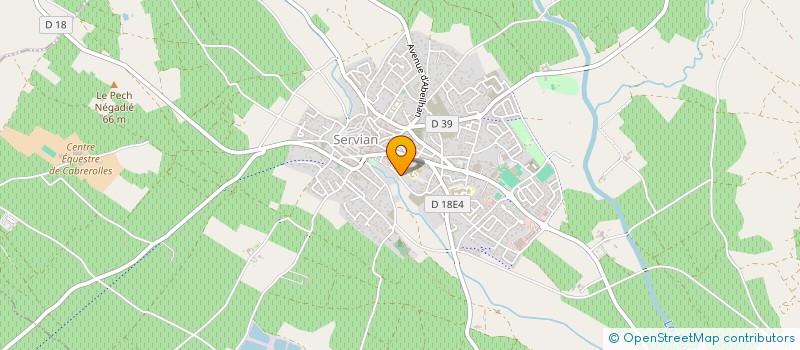 localisation de l'entreprise TRANSPORT SANTA à SERVIAN