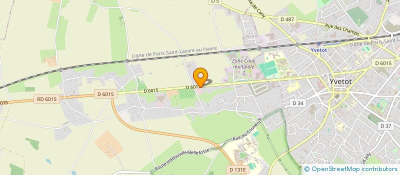 localisation de l'entreprise TRANSPORT SDT à SAINTE-MARIE-DES-CHAMPS