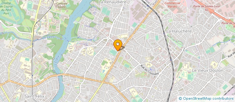 localisation de l'entreprise TRANSPORT SECURITE AVENIR à NANTES