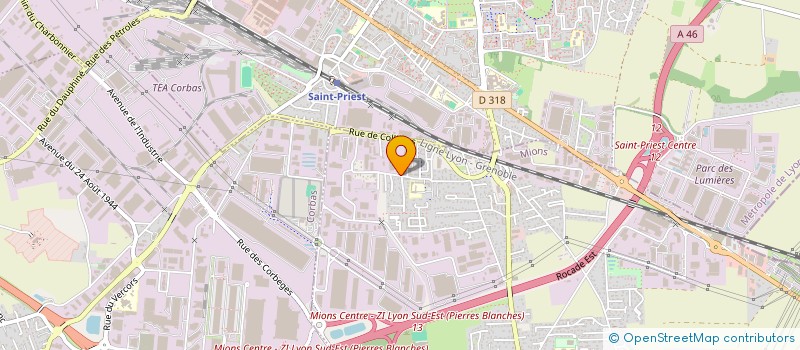 localisation de l'entreprise TRANSPORT SERVICE ENTREPOSAGE INTERNATIO  MIONS