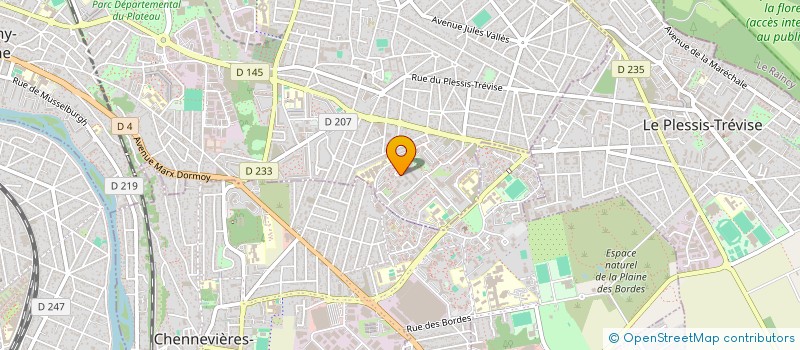 localisation de l'entreprise TRANSPORT SERVICE ET VTC à CHAMPIGNY-SUR-MARNE