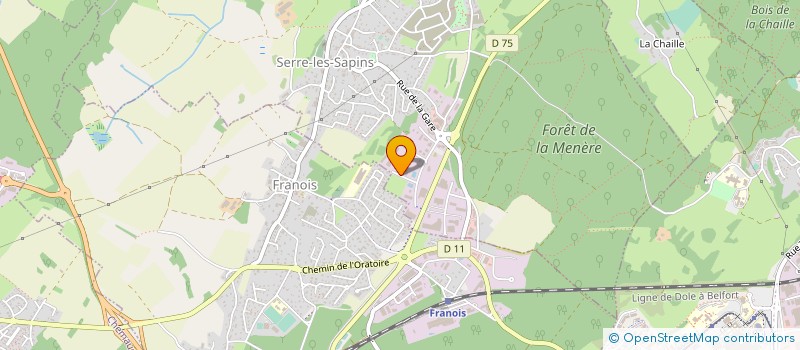 localisation de l'entreprise TRANSPORT SERVICE EXPRESS - EN ABREGE : T.S.E.  SERRE-LES-SAPINS