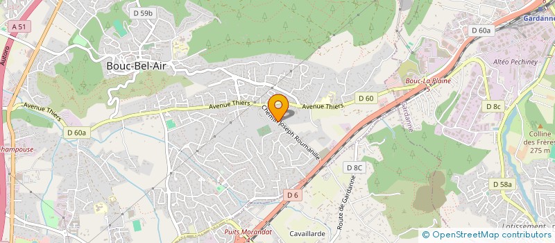 localisation de l'entreprise TRANSPORT SERVICE PROVENCE à BOUC-BEL-AIR