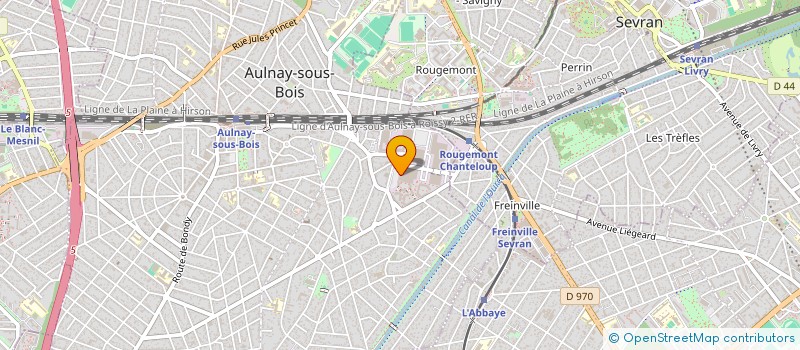 localisation de l'entreprise TRANSPORT SERVICES TAII  AULNAY-SOUS-BOIS