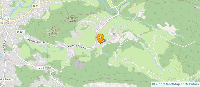 localisation de l'entreprise TRANSPORT SGV  GERBAMONT