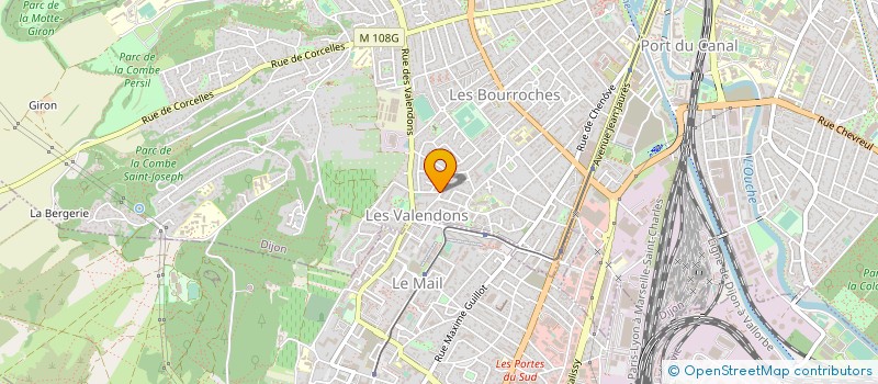 localisation de l'entreprise TRANSPORT SOHANE EXPRESS à DIJON