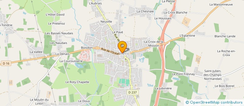 localisation de l'entreprise TRANSPORT SOLIDAIRE - BLAIN, HERIC, LA CHEVALLERAIS, NOTRE DAME DES LANDES à HERIC