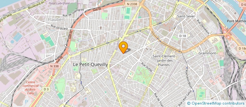 localisation de l'entreprise TRANSPORT SOLUTION EXPRESS  ROUEN