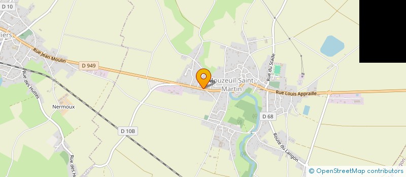 localisation de l'entreprise TRANSPORT SUDRE ORGANISATION  MOUZEUIL-SAINT-MARTIN