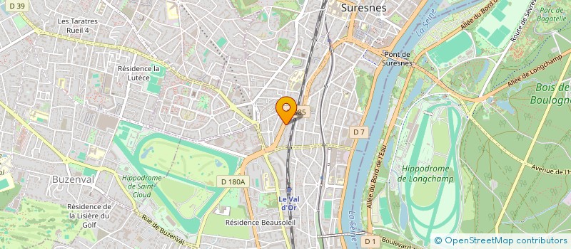 localisation de l'entreprise TRANSPORT SUNSHINE à SURESNES