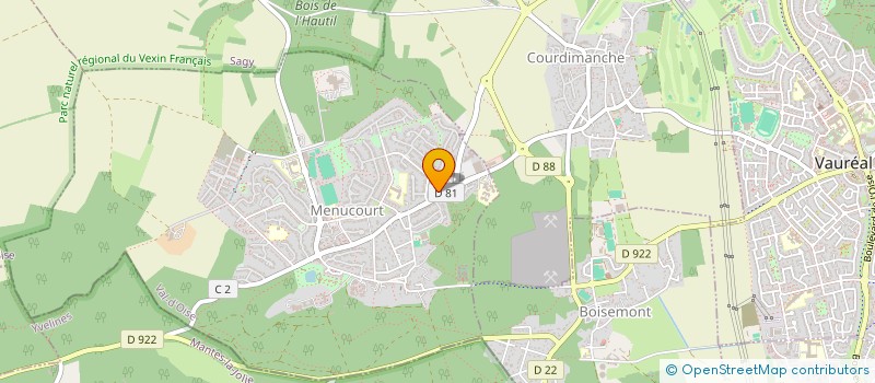 localisation de l'entreprise TRANSPORT SYSTEME PRO  MENUCOURT