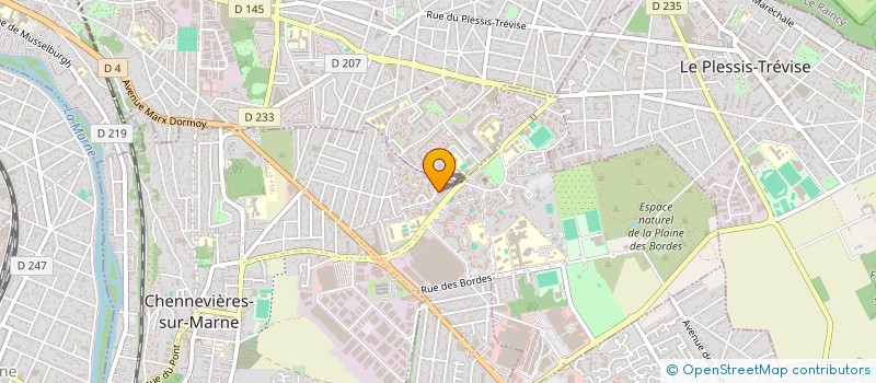localisation de l'entreprise TRANSPORT TAIBI à CHENNEVIERES-SUR-MARNE