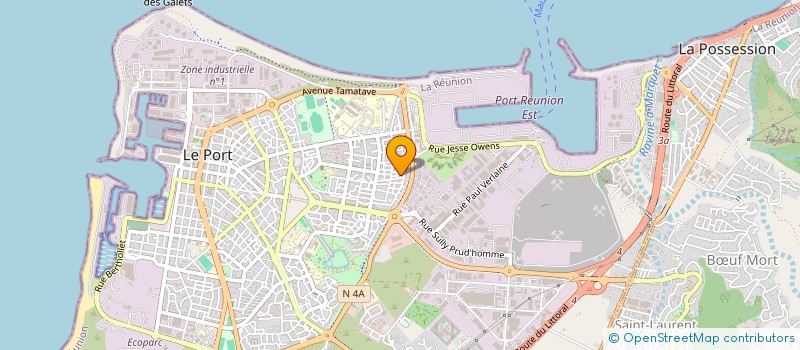 localisation de l'entreprise TRANSPORT TATEL à LE PORT