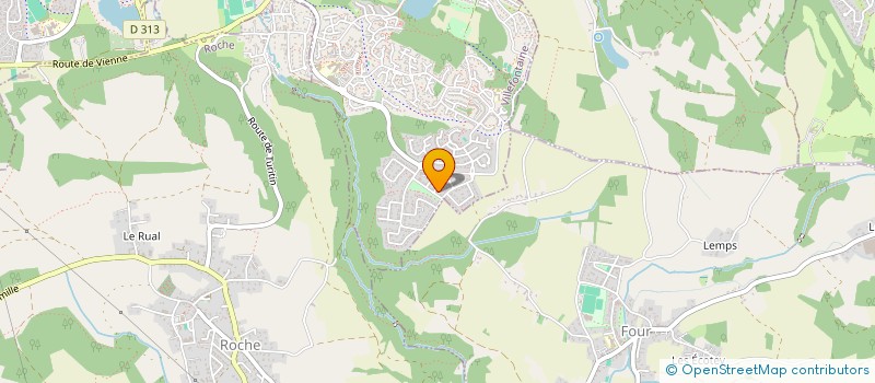 localisation de l'entreprise TRANSPORT TAXI B  VILLEFONTAINE