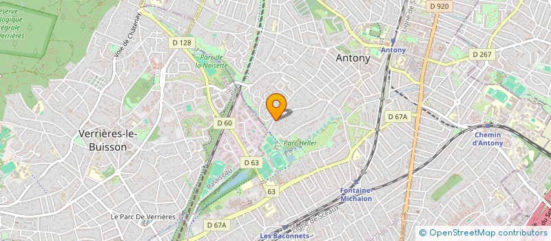 localisation de l'entreprise TRANSPORT TIC à ANTONY