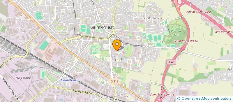 localisation de l'entreprise TRANSPORT TIMARS à SAINT-PRIEST