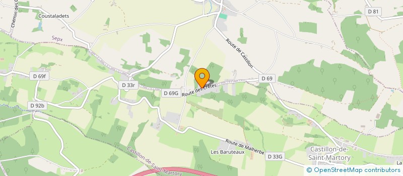 localisation de l'entreprise TRANSPORT TMD  SEPX