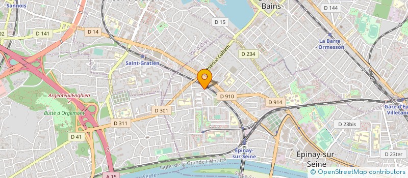 localisation de l'entreprise TRANSPORT TNB  EPINAY-SUR-SEINE