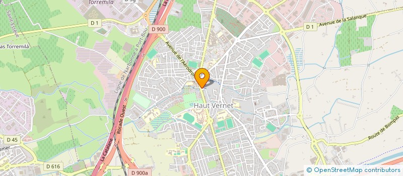 localisation de l'entreprise TRANSPORT TOUTE EUROPE à PERPIGNAN