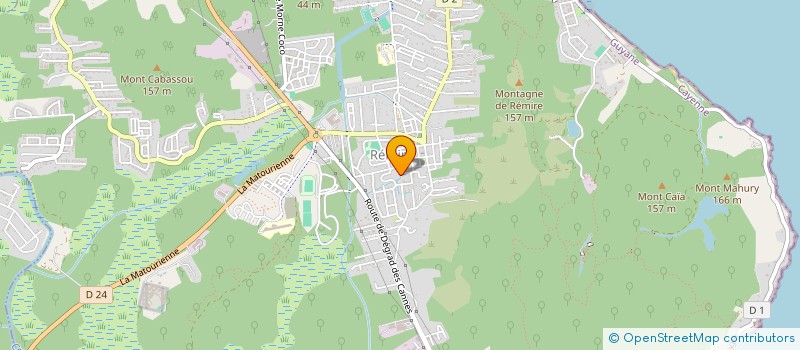 localisation de l'entreprise TRANSPORT TPND36  REMIRE-MONTJOLY