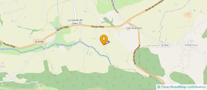 localisation de l'entreprise TRANSPORT TRAVAUX PUBLICS MORENAS  MONTFURON