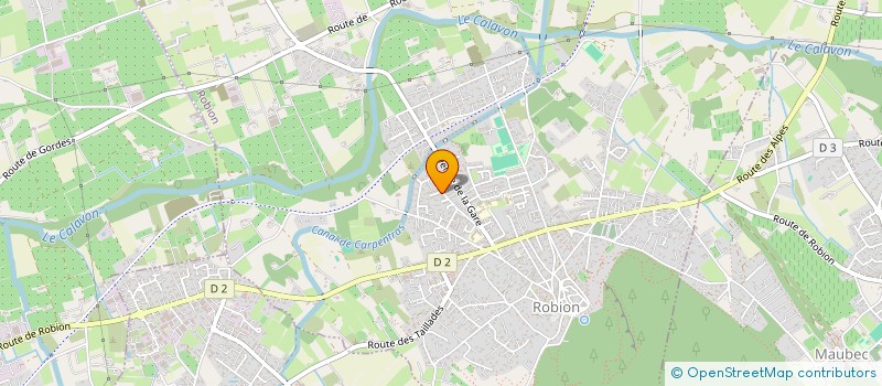 localisation de l'entreprise TRANSPORT V.A.L.S  ROBION