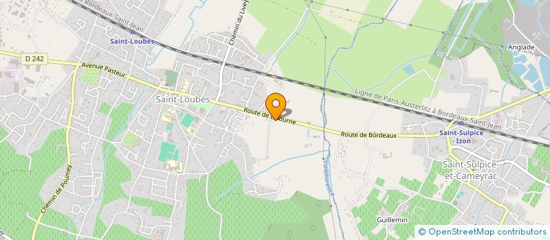 localisation de l'entreprise TRANSPORT VALLET SARL  SAINT-SULPICE-ET-CAMEYRAC