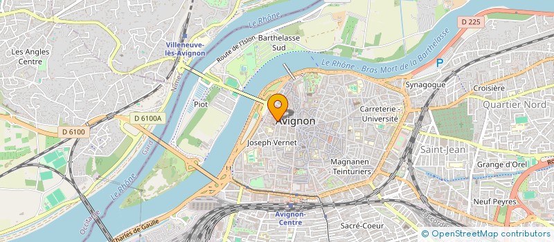 localisation de l'entreprise TRANSPORT VIANDE DISTRIBUTION  AVIGNON