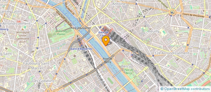 localisation de l'entreprise TRANSPORT VILLIOT  PARIS