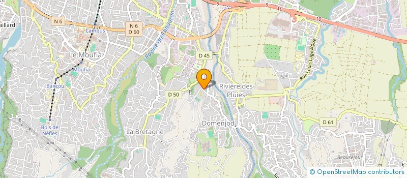 localisation de l'entreprise TRANSPORT VINCENT MOUTOUSSAMY à SAINT-DENIS