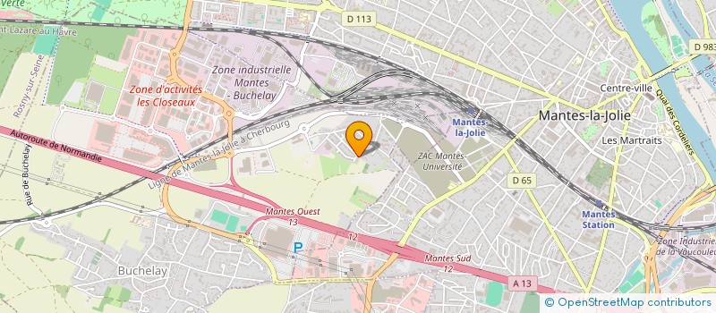 localisation de l'entreprise TRANSPORT VIP 78 à BUCHELAY