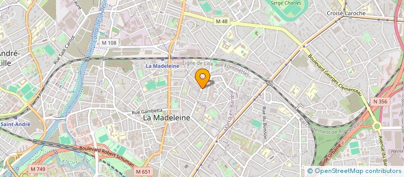 localisation de l'entreprise TRANSPORT VTC SERVICE à MARCQ-EN-BARŒUL