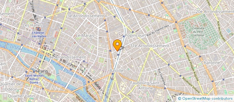 localisation de l'entreprise TRANSPORT YAMART FRANCE à PARIS