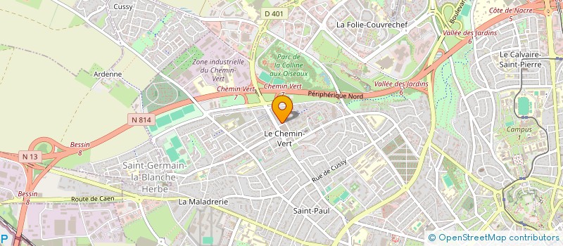localisation de l'entreprise TRANSPORT ZAGLAMA à CAEN