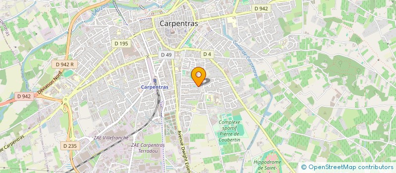 localisation de l'entreprise TRANSPORT ZEMMITI à CARPENTRAS