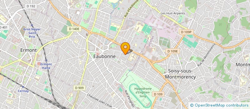 localisation de l'entreprise TRANSPORT27 à EAUBONNE