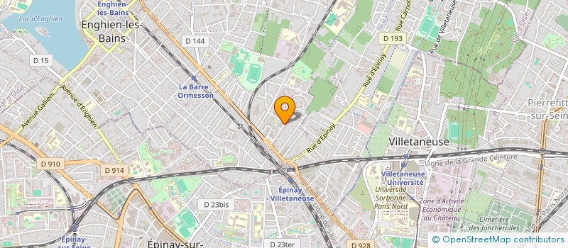 localisation de l'entreprise TRANSPORTA  DEUIL-LA-BARRE