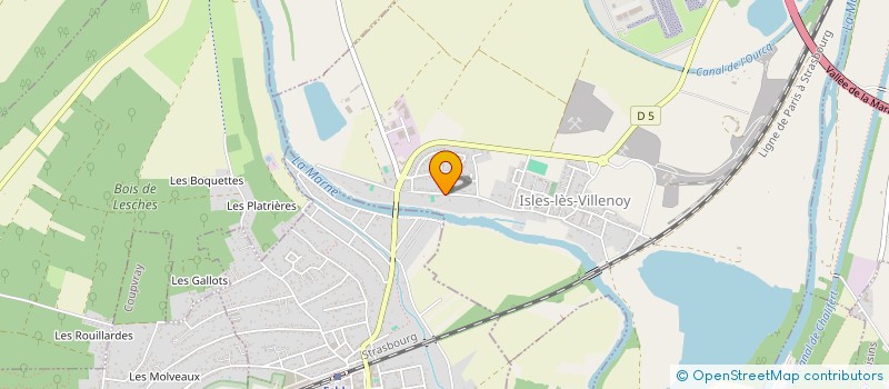 localisation de l'entreprise TRANSPORTEZ MOI  ISLES-LES-VILLENOY