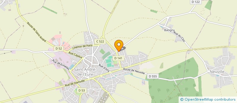 localisation de l'entreprise TRANSPORTINGO  SAINT-ANDRE-DE-L'EURE