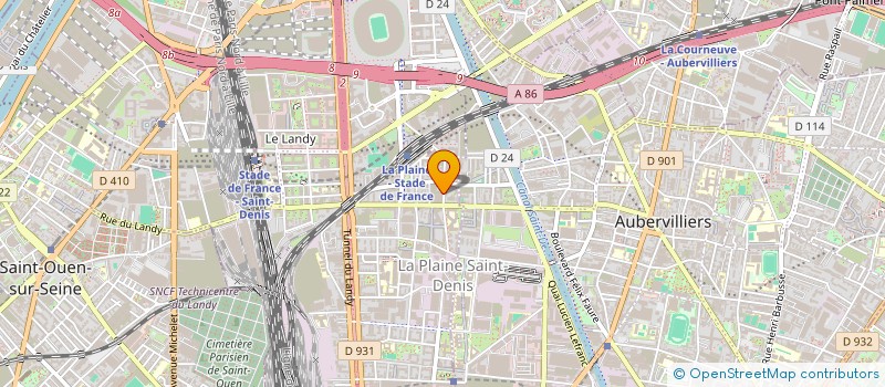localisation de l'entreprise TRANSPORTISSIMO à SAINT-DENIS