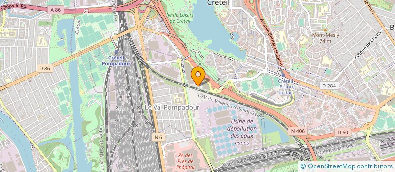 localisation de l'entreprise TRANSPORTS 2000 VAL DE MARNE à VALENTON