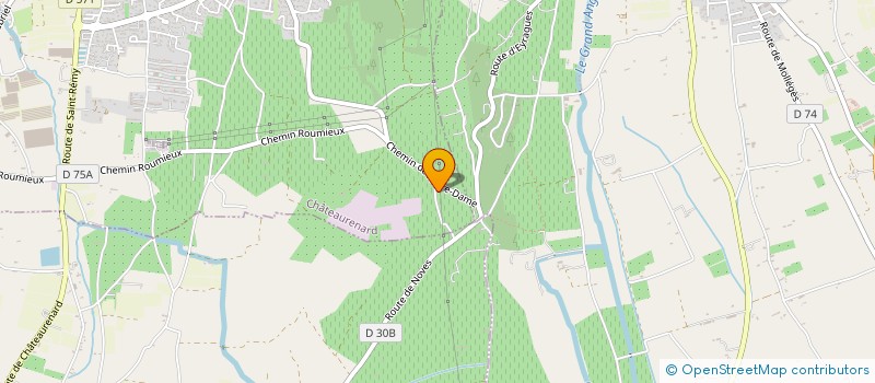 localisation de l'entreprise TRANSPORTS 2010  CHATEAURENARD