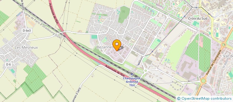 localisation de l'entreprise TRANSPORTS 2R  BEZANNES