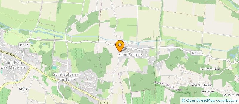 localisation de l'entreprise TRANSPORTS 3BS  BLAISON-SAINT-SULPICE