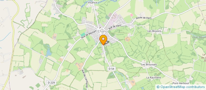 localisation de l'entreprise TRANSPORTS 3P à TINCHEBRAY-BOCAGE